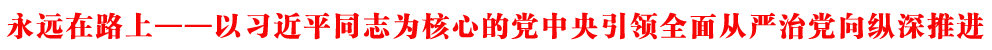 永远在路上——以习近平同志为核心的党中央引领全面从严治党向纵深推进