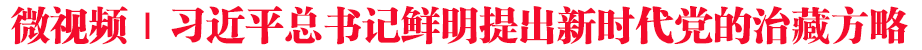 微视频｜习近平总书记鲜明提出新时代党的治藏方略